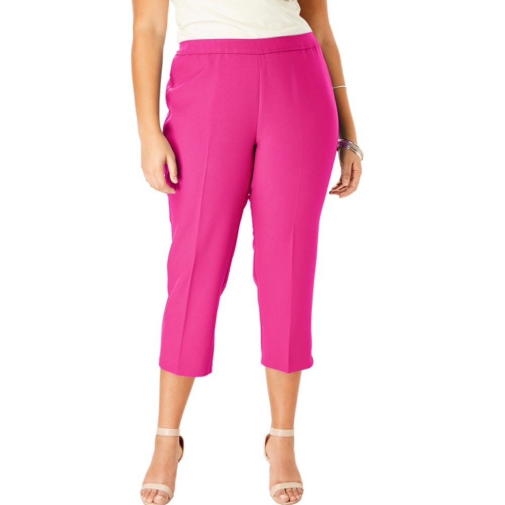 Lane Bryant hot pink Capri Pants Sz 20